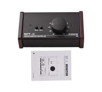 Controller passivo con grande manopola di regolazione precisa del volume, circuito libero attivo, XLR di alta qualità e ingressi da 35 mm per studio e