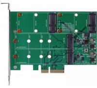 Controller PCI-E RAID 0/1 x2 per moduli M.2 NFGG e mSATA