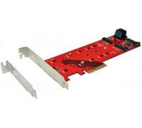 Controller PCI-EXPRESS per 2x SATA M.2NFGG, 1x modulo PCIe M.2 NGFF, incluso LP
