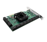 Controller PCI Express X16 a 24 porte Scheda PCI-E Scheda aggiuntiva PCIE Scheda di espansione PCIE a SATA3