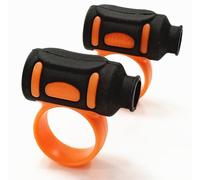 Controller per bacchette, ausili per bacchette, accessori per bacchette, supporto per bacchette, antiscivolo e durevole (5A/5B nero-arancione)