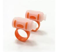 Controller per bacchette, ausilio per bacchette, accessori per bacchette, supporto per bacchette, antiscivolo e durevole (7A/7B rosa-arancione)