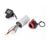 Controller per Biciclette Elettriche, 5,5 Pollici Controller con Display a LED per Controllore Kit per Scooter Elettrico(Controller + Throttle + Brake)
