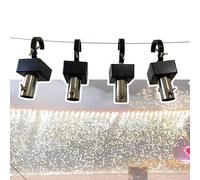 Controller per fuochi d'artificio aerei, mini macchina per fuochi d'artificio a freddo, con telecomando wireless, 4 ricevitori, altezza di spruzzatura 1-5 m, ideale per bar, feste, matrimoni, concerti