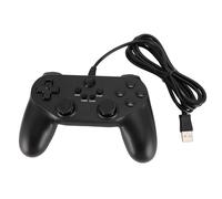 Controller per Gamepad Cablato, Controller per Giochi per PC, Joystick per Gamepad Cablato USB con Doppia Vibrazione Turbo, per 7/8/10/11, PC 360, PC Steam, Simulatore PC