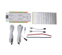 Controller per Luci Scale a LED con Sensore di Movimento a 32 Canali, Controller per Luci Scale a Cascata Automatico Intelligente per Luci Scale