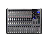 Controller per mixer DJ Mixer audio Trasmissione dal vivo Produzione musicale domestica Mini mixer audio a 12 canali per Webcast K Song