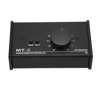 Controller per monitor da studio, qualità audio impeccabile grazie a circuiti passivi, design con involucro in metallo per garantire affidabilità,