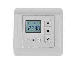 Controller per motore rotante per tapparelle con timer programmabile, alimentazione 230 V, potenza 400 W, compatibile con motori tubolari, ideale per domotica e controllo smart home