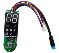 Controller per scooter elettrico, cruscotto impermeabile per motore brushless, display della velocità 36 V con km/h e lettura mph, tecnologia di invasatura per ricambi scooter Max G30 (strumento)
