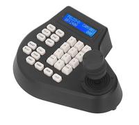 Controller per Telecamera PTZ con Joystick 4D con Display LCD, Controller per Joystick PTZ 4D Tastiera di Rete IP per Pubblica Sicurezza, Monitoraggio, Governo | (Spina UE)
