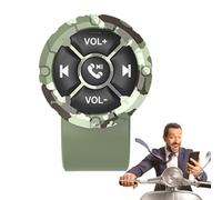 Controller per telefono al volante senza fili - Telecomando a pulsante, gadget impermeabile per auto e moto | Accessorio per la guida, funzionamento a mani libere, dispositivo di controllo del