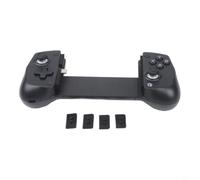 Controller per telefono estensibile per iPhone, iPad, Android - Gamepad portatile per PC con pulsanti programmabili, senza zona morta, doppia vibrazione (nero)