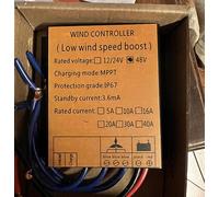 Controller per Turbine eoliche 800W, regolatore di Carica dei Venti Stabile buona dissipazione del Calore con indicatore LED per di Generazione di energia 12V /24V /48V batteria