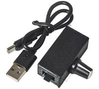 Controller per ventola PWM per ventole e pompe a 4 fili da 12 V, USB tipo cs alimentato per regolatore di velocità con circuito boost DC-DC, modulo compatto per flusso d'aria