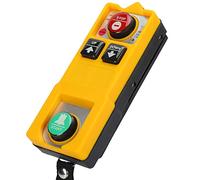 Controller per Verricello, Telecomando per Rimorchio con Cassone Ribaltabile, 2 Interruttori a Chiave, 3 Coperture Impermeabili in ABS per Ponti, Gru a Catena e Autocarri con