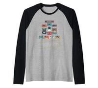 Controller per videogiochi Evolution 80s 90s Retro Gaming Gamer Maglia con Maniche Raglan