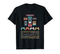 Controller per videogiochi Evolution 80s 90s Retro Gaming Gamer Maglietta