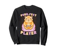 Controller Player Cat Gamer Kitty Perfetto Felpa
