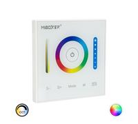 Controller Regolatore a Parete Touch LED RGB/RGBW/RGB+CCT 12/24V DC RF P3