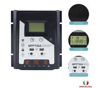 CONTROLLER REGOLATORE DI CARICA PANNELLO SOLARE 24V 70A AUTOMATICO ENERGIA