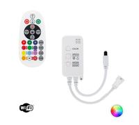 Controller Regolatore Wi-Fi Striscia LED RGBIC Digitale SPI 12-24V DC con