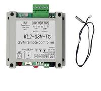 Controller remoto GSM Controller di accesso all'interruttore di 2 uscite relè con avviso di interruzione di corrente del sensore di temperatura(Kit3)