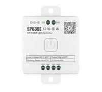 Controller RGB indirizzabile DC5V-24V per effetti di illuminazione fai da te con controllo app, modalità musica, personalizzazione statica del colore e sincronizzazione gruppo multi-dispositivo