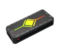 Controller RGB Per PC,Adattatore Divisore Magnetico ARGB 5V - Hub Controller Di Illuminazione LED RGB - Per Sala Giochi Camera Da Sala Home Theater Stanza Giochi Party Giocatori Uomini Donne