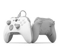 SCUF VALOR Wired Performance Controller Xbox - Back Paddles personalizzabili, Trigger istantanei, thumbstick TMR Anti-Drift, Controllo audio, Xbox Series X|S, Xbox One, PC Windows - Bianco