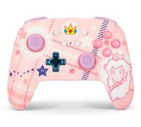 Controller senza fili avanzato PowerA per Nintendo Switch - Plaid Principessa Peach