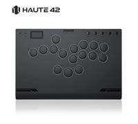Controller senza leva Hitbox in lega di alluminio Haute42 Stick arcade senza stick per PC/PS4/PS5/Controller da combattimento Hitbox a vapore