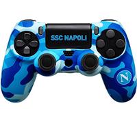 Qubick Guscio Protettivo In Morbido Silicone Per Controller PS4 Con Gommini Anti