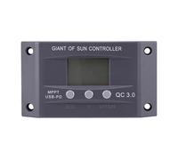 Controller Solare Controller di Ricarica MPPT - Controllori Di Ricarica Per Pannelli Solari, Regolatore Del Pannello Solare 12 V-24 V, 2 Porte USB | Regolatori Di Energia Rinnovabile, Regolatore