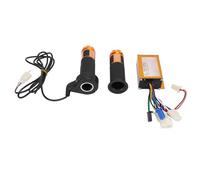 Controller spazzolato in bici elettrica 24V 250W Controller di velocità del motore in lega di alluminio con impugnature a farfalla per moto elettrico motociclistico dissipazione