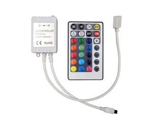 CONTROLLER STRISCE LED RGB CW E WW 24 TASTI CON TELECOMANDO IR VT-2428-LED2899 V-TAC