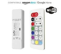 CONTROLLER STRISCE LED RGBW 18 TASTI CON TELECOMANDO WIFI SMART TUYA -ALC927058 ALCAPOWER