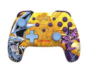 Controller Switch - PC Mago Nero contro Drago Bianco Occhi Blu Wireless