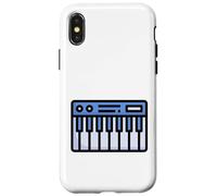 Controller tastiera MIDI - Sintetizzatore Retro Custodia per iPhone X/XS