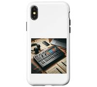 Controller tastiera MIDI - Sintetizzatore Retro Custodia per iPhone X/XS