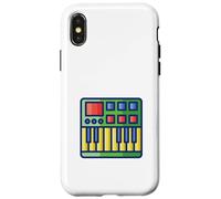 Controller tastiera MIDI - Sintetizzatore Retro Custodia per iPhone X/XS