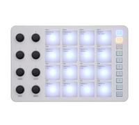 Controller Tastiera MIDI USB PAD SMC, Controller MIDI con Retroilluminazione da 16 RGB, 8 Manopole Assegnabili, Ripetizione Nota, per OS X, IOS, Android