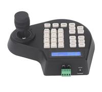 Controller Tastiera PTZ Analogica Tastiera di Controllo PTZ 2D Tastiera di Controllo con Testa a Sfera Coassiale Analogica PTZ (Spina UE 100-240 V)