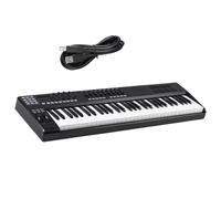 Controller Tastiera USB Portatile A 61 Tasti 8 Pad Retroilluminati Colorati RGB Con Cavo USB Portatile Pianoforte Elettronico