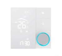 Controller Temperatura WiFi per Caldaia e Radiante Controller(3A-white) | Controllo remoto via app, compatibile riscaldamento e acqua, risparmio energetico fino al 40%