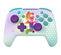 Turtle Beach Rematch: Invincible Mario Wireless Controller - Tutti i Nintendo Switch, Si Illumina al Buio, Batteria Ricaricabile, Licenza Ufficiale Nintendo