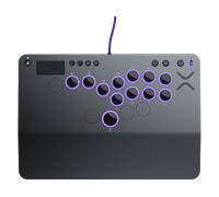 Turtle Beach Victrix Pro KO Leverless All Button Fight Stick for PlayStation 5, Officially Licensed PS5|PS4, Windows 10/11 PC, Customizable eSports Tournament Ready Controller, Gray