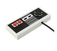 Controller USB classico per Nintendo NES a 8 bit, cavo extra lungo per un'esperienza di gioco autentica, pulsanti sensibili per un controllo preciso