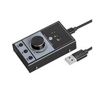 Controller USB in metallo, silenzio, controllo computer, telecomando portatile, controllo multimediale