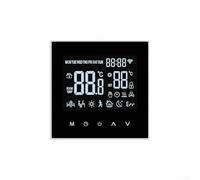 Controller WiFi per scaldabagno compatibile con Tuya con schermo LCD touchscreen, voce, precisione del sensore di pavimento e programma settimanale programmabile (3A)